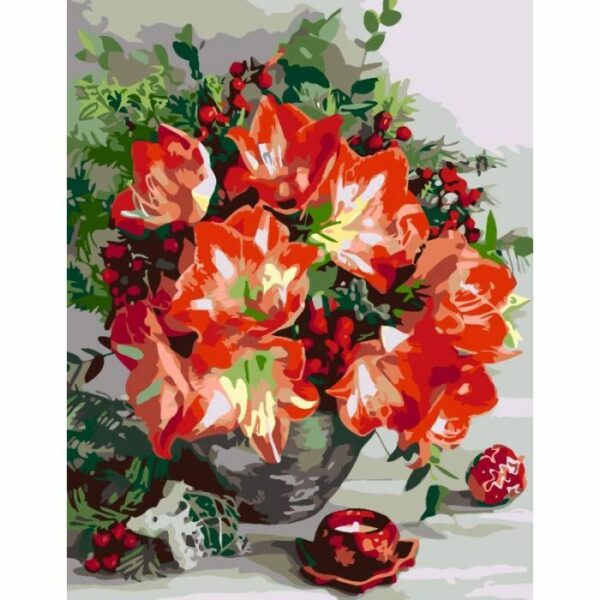 Картина по номерам Rosa Start Flowers 35 х 45 см купити уить