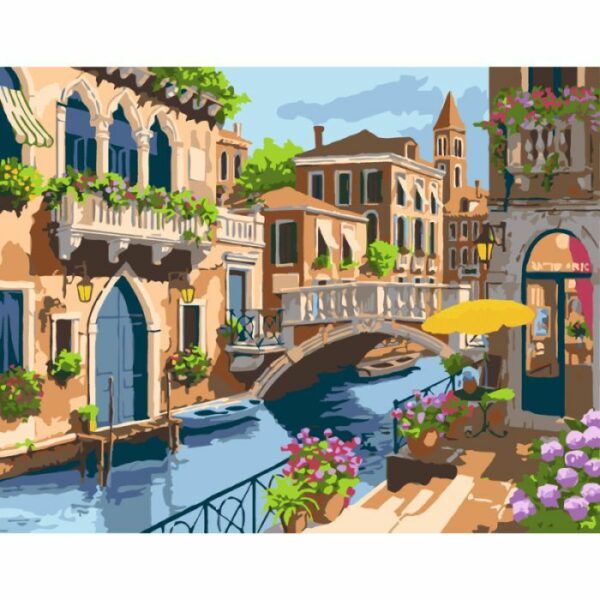 Картина по номерам 45 х 35 см Rosa Start Sunny Morning. Venice 35 х 45 см купити уить
