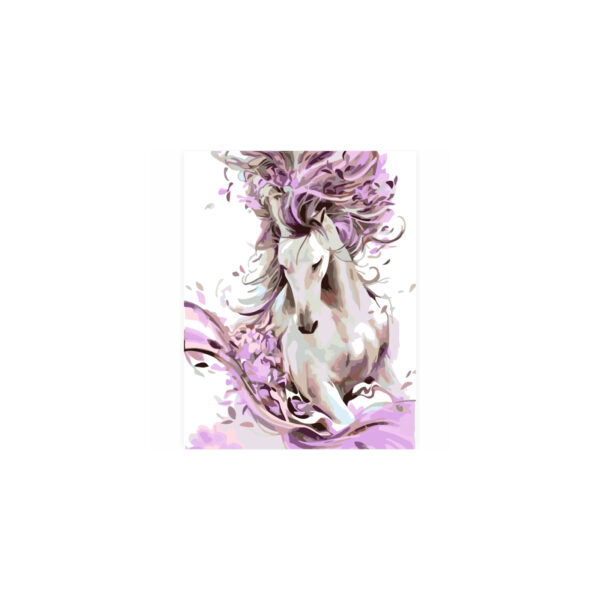 Картина по номерам 45 х 35 см Rosa Start Вeautiful Нorse 35 х 45 см купити уить