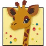 Rosa Talent 3D Жираф МДФ ґрунтоване, 18х20 см купити в Україні куить Украина