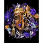 Santi Африканська краса метал. фарби ©maryzueva_art 40*50 см купити уить