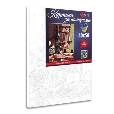 Картина по номерам 40 х 50 см Santi Аромат вина 40х50 см купити уить