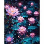 Santi Чарівні лотоси 40*50см LED купити в Україні куить Украина