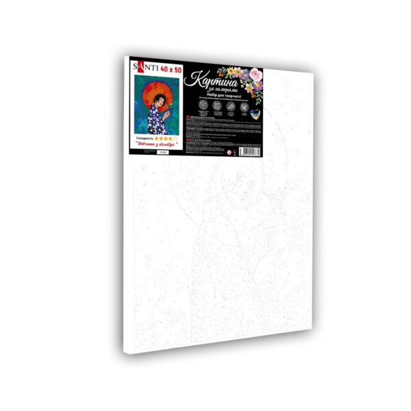 Картина Santi Дівчина з колібрі 40*50 см купити уить