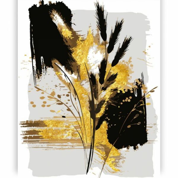 Картина за номерами квіти Santi Колоски, 40*50см, поталь купити в Україні куить Украина