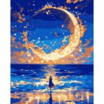 Santi Місяць у вогнях 40*50см LED купити в Україні куить Украина