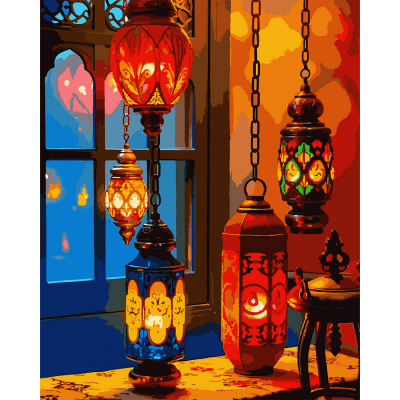 Картина за номерами Santi Мозаїка зі світла 40*50см LED купити в Україні куить Украина