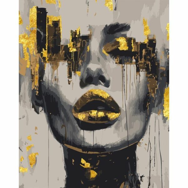 Картина за номерами Santi Спокуса в золоті, 40*50 см, поталь купити в Україні куить Украина