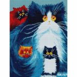 Santi Пухнасті котики 30*40 см купити в Україні куить Украина