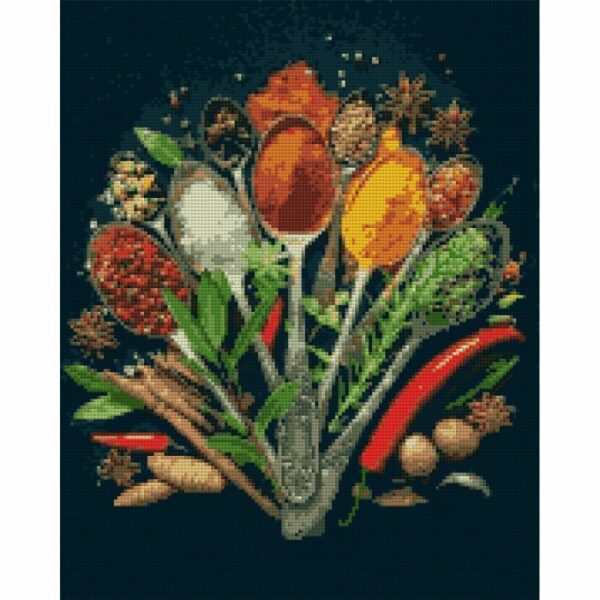 Алмазна мозаїка Santi Смак спецій сонця 40*50 см купити в Україні куить Украина