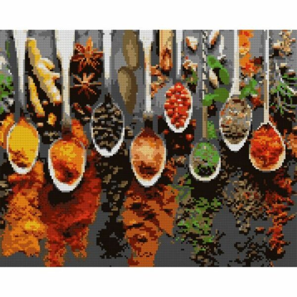 Алмазна мозаїка Santi Світ спецій 40*50 см купити в Україні куить Украина